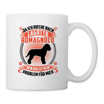 Smell of Lagotto Romagnolo Truffle Dog - Mug - white - Right