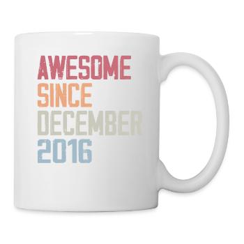 Geburtstag Dezember 2016 Das Original 2016 Dezember - Tasse - Weiß - Rechts