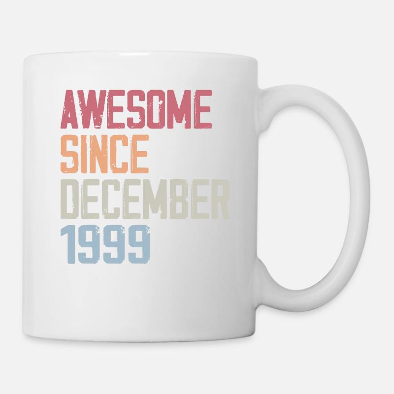 Anniversaire Décembre 1999 L’original 1999 Décembr - Mug blanc - blanc