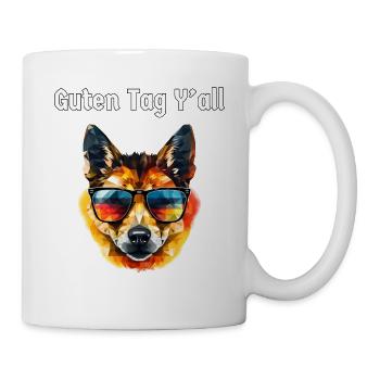 GOOD DAY EVERYONE: Radiate Positivity and Brighte - Mug - white - Right