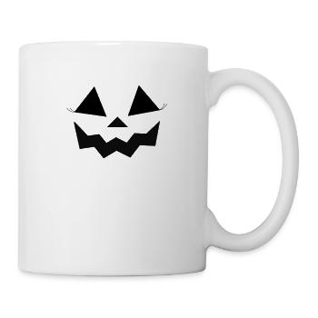 Eyelash Pumpkin Face - Mug - white - Right