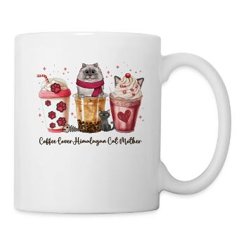 Cute little Coffee and my Himalayan Cat Coffee Cup - Mug - white - Right