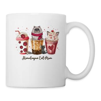Cute little Coffee and my Himalayan Cat Coffee Cup - Mug - white - Right