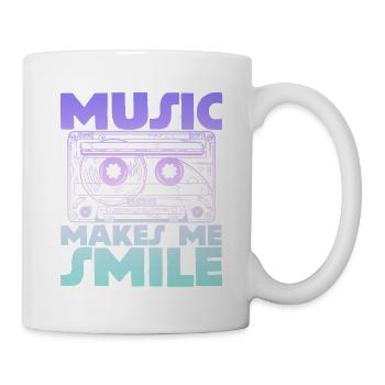 Music Makes Me Smile 4 - Mug - white - Right