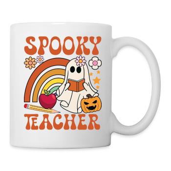Spooky Teacher - Mug - white - Right