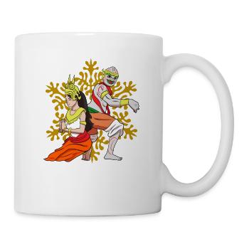 Cambodia Reamker Dance Khmer Apsara I Gift - Mug - white - Right