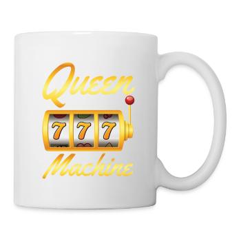 Queen Of The Slot for all casino fans - Mug - white - Right