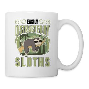 Sloth Gift Sloth - Mug - white - Right
