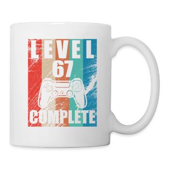 Level 67 complete - Mug - white - Right