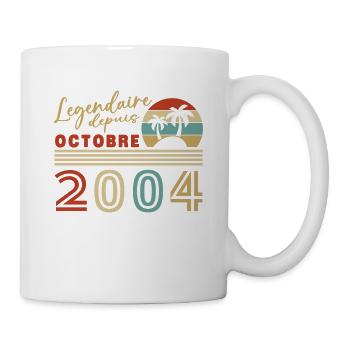 Original October 2004 vintage anniversary 2004 - Mug - white - Right