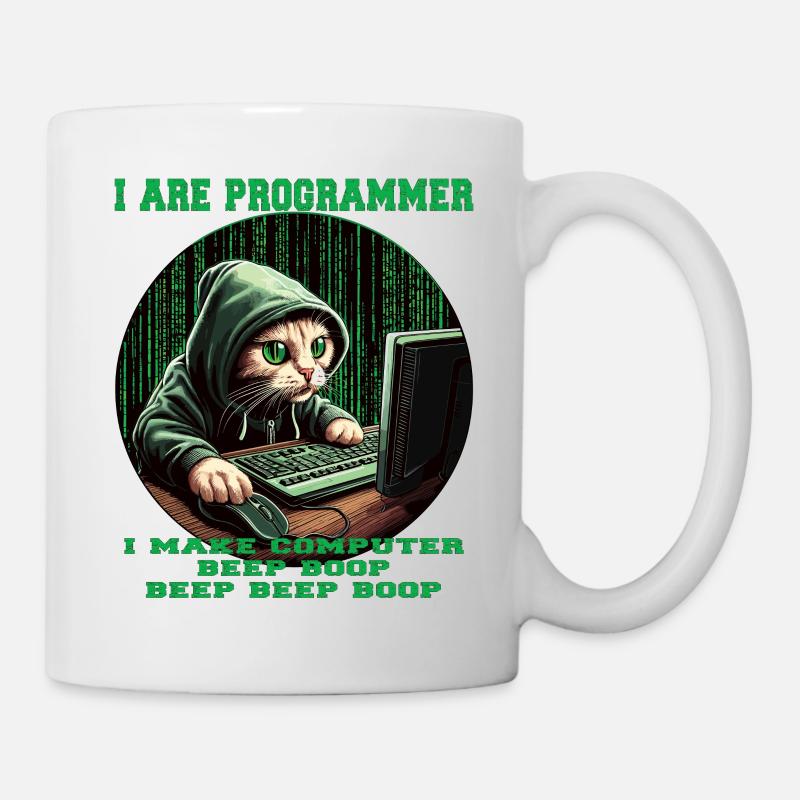 I are programmer - Mug - white