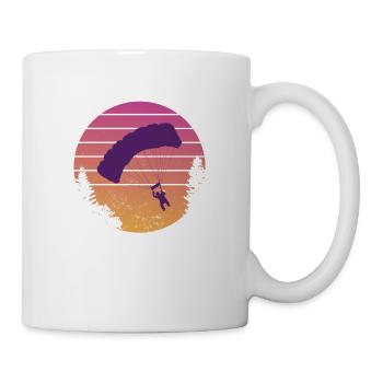 Ne me suivez pas Je fais des choses stupides Skydiver Skydiv - Mug blanc - blanc - Droite
