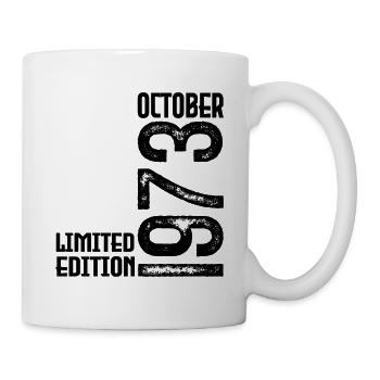 October 1973 Anniversary Gift. October 1973. - Mug - white - Right