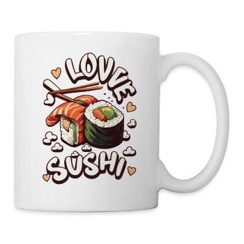Sushi Dreams - Célébrez votre amour pour les sushis - Mug blanc - blanc - Droite