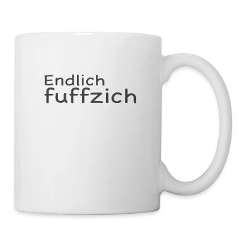 Endlich 50 - Tasse - Weiß - Rechts