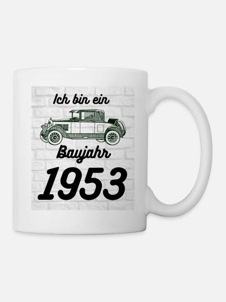 Oldtimer - Tasse - Weiß