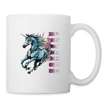 Untamed Beauty - Running Unicorn - Mug - white - Right