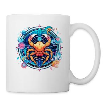 Nimm deine Krebs-Identität an: Cancer Pride - Tasse - Weiß - Rechts