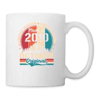 Oktober 2010 Geburtstagsgeschenk 2010 Oktober - Tasse - Weiß - Rechts