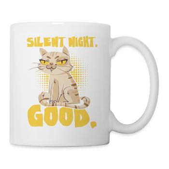 Silent Night - Tasse - Weiß - Rechts