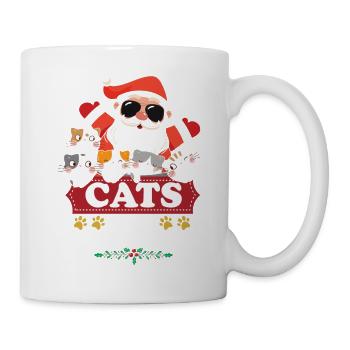 Cats For Everybody - Tasse - Weiß - Rechts