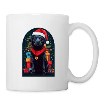 Lustiger Labrador Retriever Mit - Tasse - Weiß - Rechts