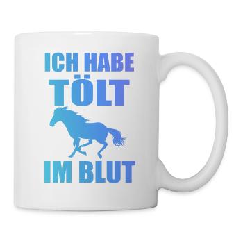 Isländer Islandpferd Islandpferde Geschenk - Mug blanc - blanc - Droite