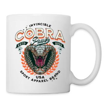 The Invincible Cobra - Mug - white - Right