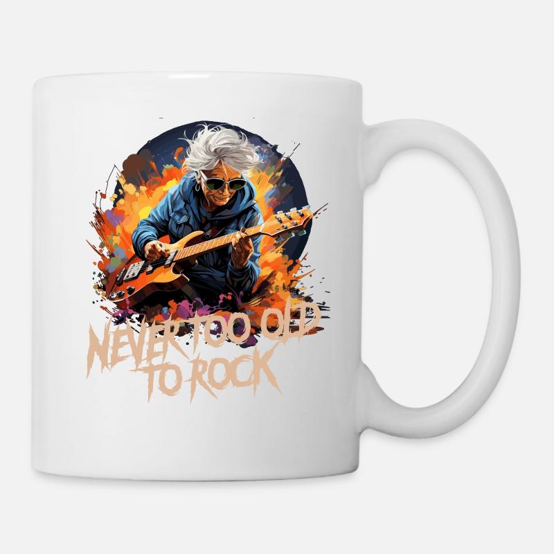 "Groovy Granny" - The Ultimate Motif - Mug - white