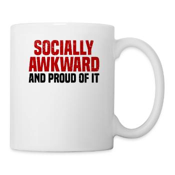 Misanthrope Antisocial Introvert - Mug - white - Right