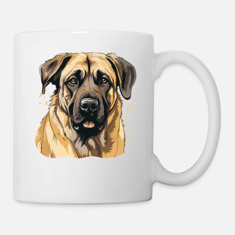 Hund Kangal - Tasse - Weiß
