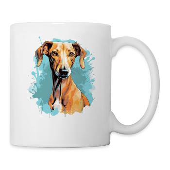 Chien Azawakh - Mug blanc - blanc - Droite