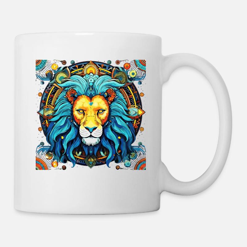 Embrassez votre identité Lion: Leo Pride - Mug blanc - blanc