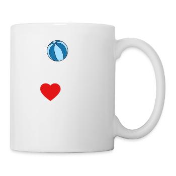 Au Pair Mädchen Kindergarten Nanny - Tasse - Weiß - Rechts
