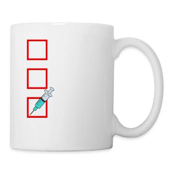 Lustige Krankenschwester Geschenke - Tasse - Weiß - Rechts