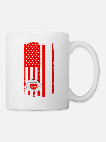 Lustige Krankenschwester Geschenke - Tasse - Weiß