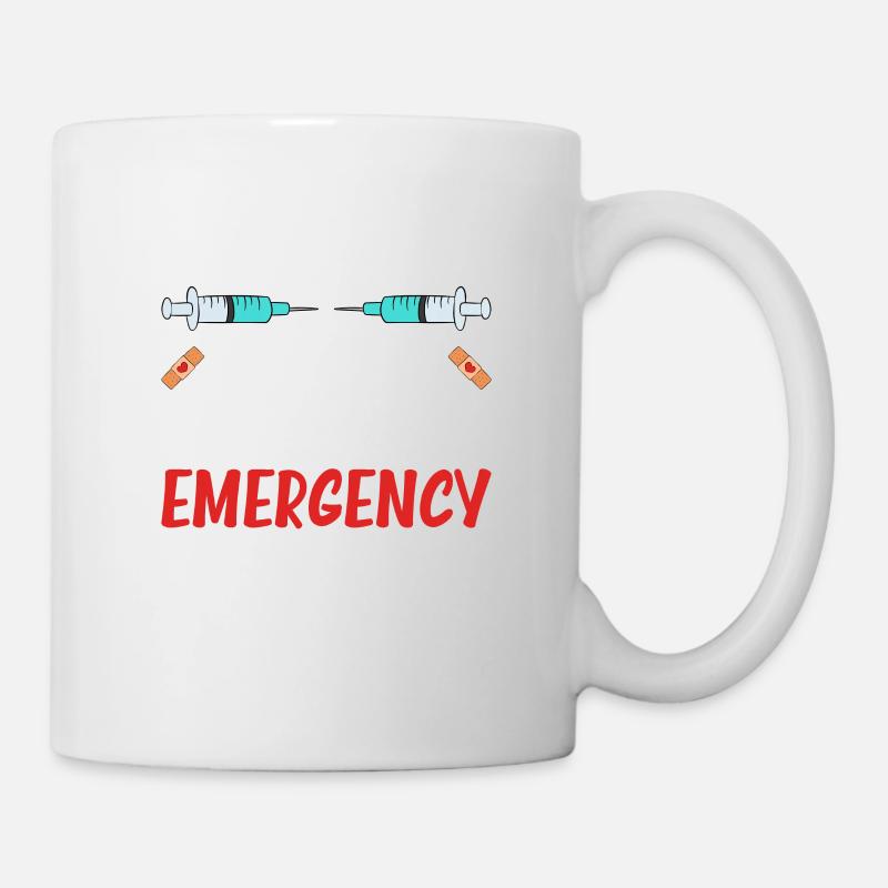 Lustige Krankenschwester Geschenke - Tasse - Weiß