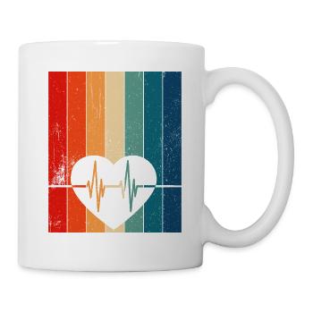 Lustige Krankenschwester Geschenke - Tasse - Weiß - Rechts