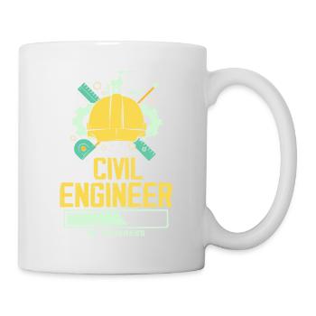 Future career as a civil engineer Civil engineering - Mug - white - Right
