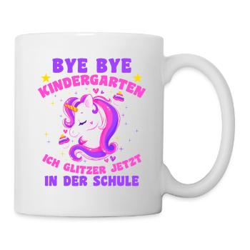 Einschulung 1. Schultag Schulanfang Erstklässler - Mug blanc - blanc - Droite