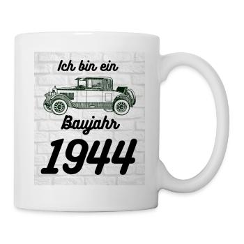 Oldtimer 1944 - Tasse - Weiß - Rechts