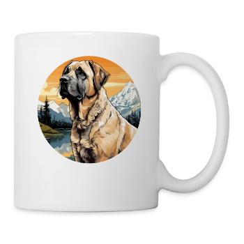 Hund Kangal - Tasse - Weiß - Rechts