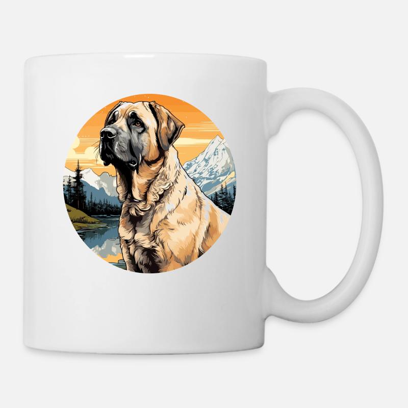Hund Kangal - Tasse - Weiß