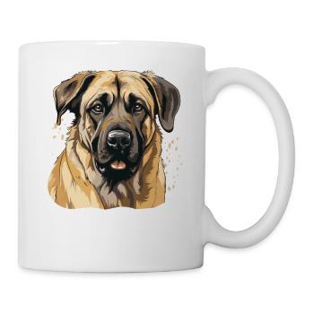 Hund Kangal - Tasse - Weiß - Rechts