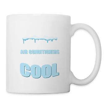 I Was Into Fixing Air Conditioners HVAC Technicia - Mug - white - Right