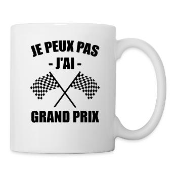 Je Peux Pas J'ai Grand Prix - Mug blanc - blanc - Droite