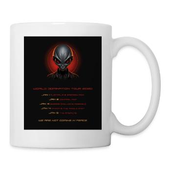 Alien - World Domination Tour 2030 - Mug - white - Right