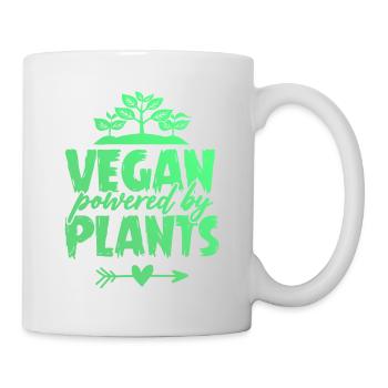 Plante végétalienne - Mug blanc - blanc - Droite