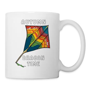 DRACHEN DRAGON TIME - Tasse - Weiß - Rechts