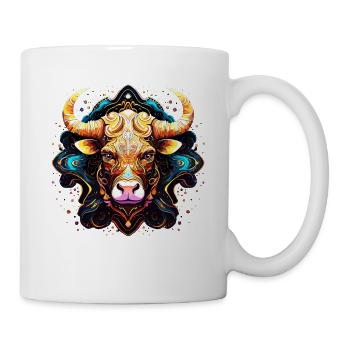 Embrassez votre identité Taureau: Zodiaque Taureau - Mug blanc - blanc - Droite